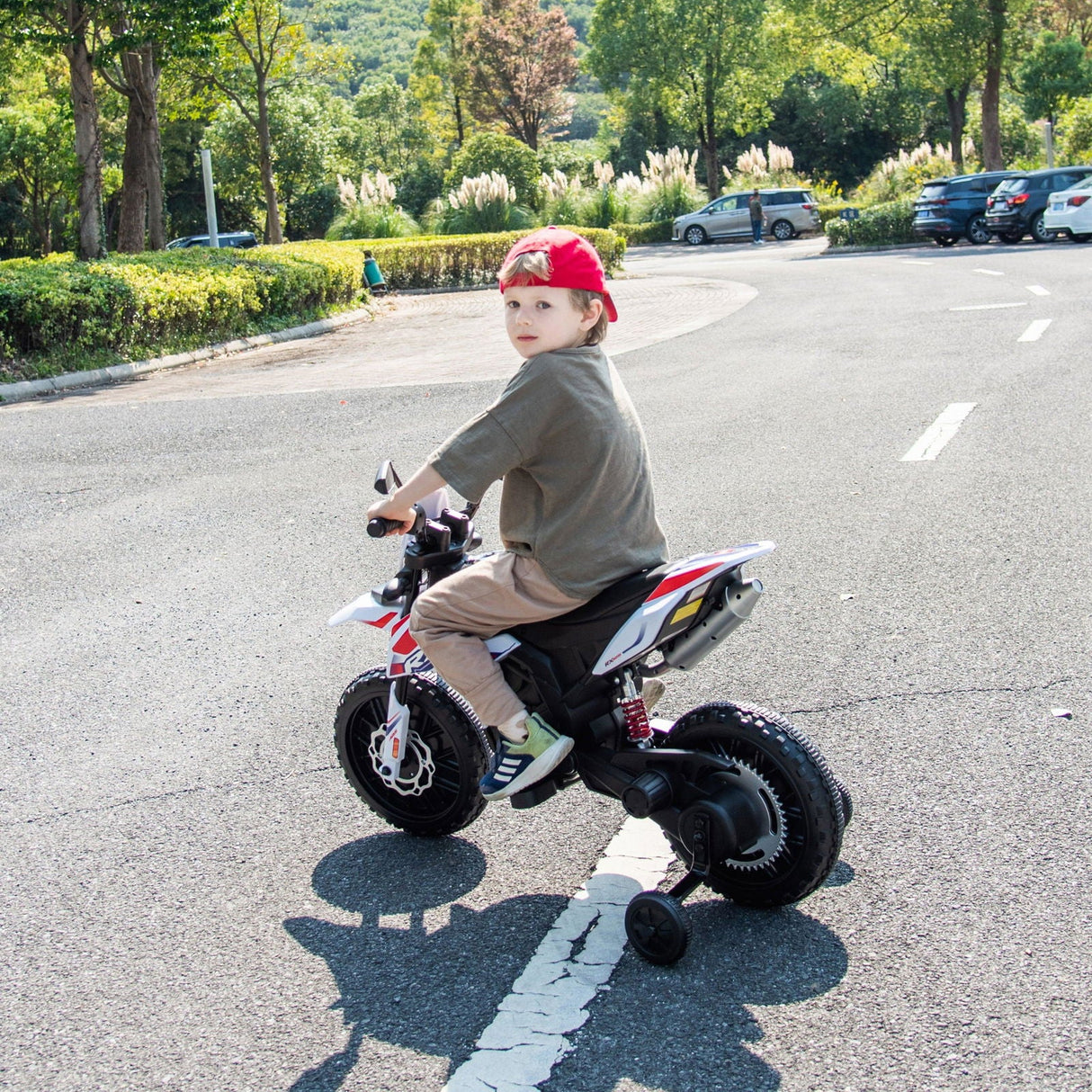 12V Aprilia Motorcycle Ride-On for Kids – Thrilling 1-Seater with LED Lights & Bluetooth | Ride On Kids