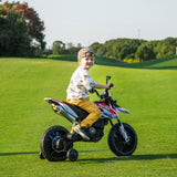 12V Aprilia Motorcycle Ride-On for Kids – Thrilling 1-Seater with LED Lights & Bluetooth | Ride On Kids