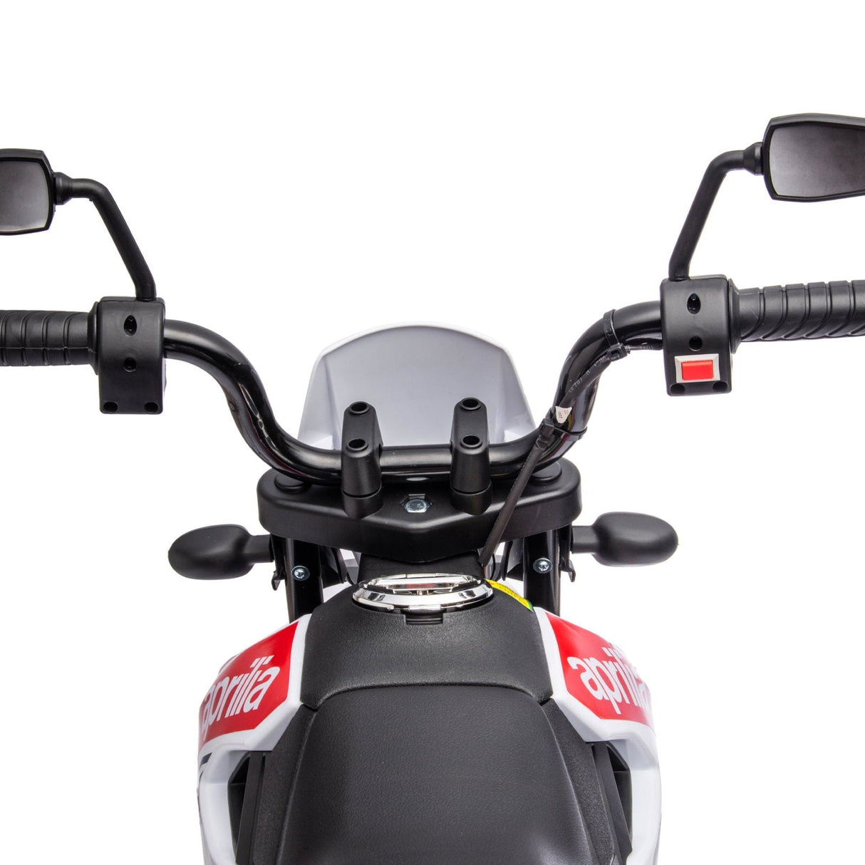 12V Aprilia Motorcycle Ride-On for Kids – Thrilling 1-Seater with LED Lights & Bluetooth | Ride On Kids