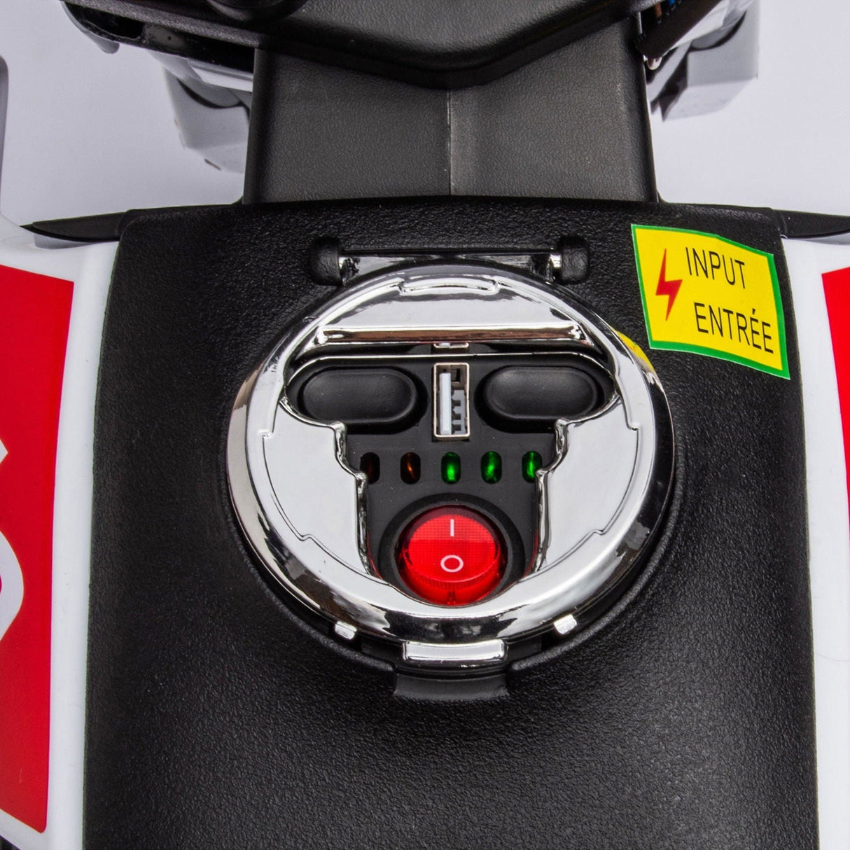12V Aprilia Motorcycle Ride-On for Kids – Thrilling 1-Seater with LED Lights & Bluetooth | Ride On Kids