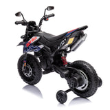 12V Aprilia Motorcycle Ride-On for Kids – Thrilling 1-Seater with LED Lights & Bluetooth | Ride On Kids