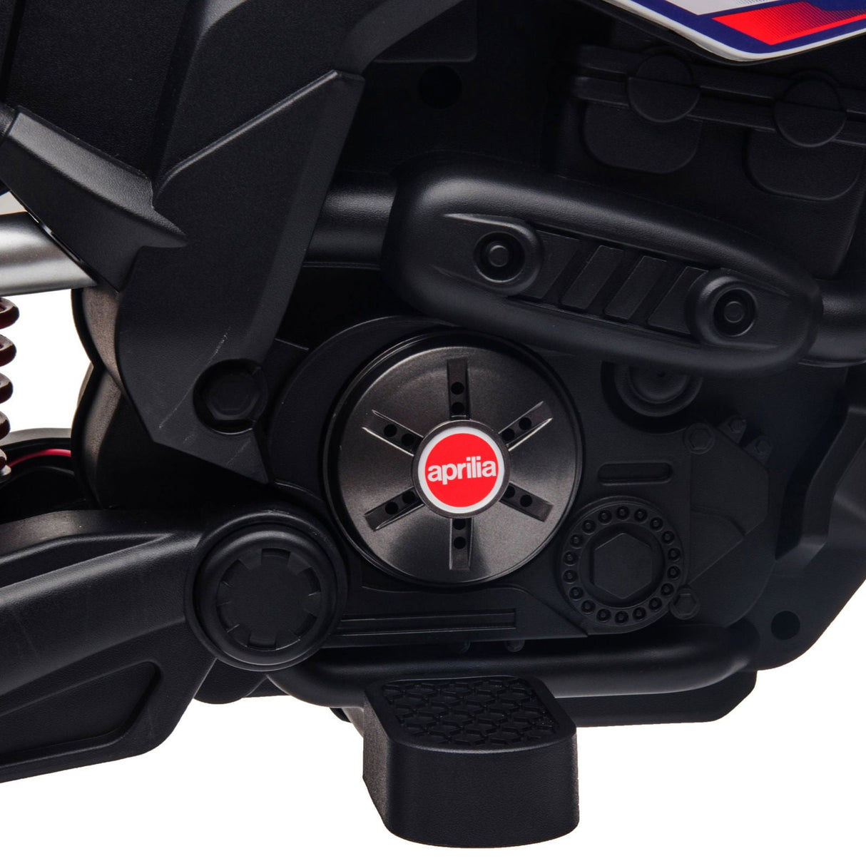12V Aprilia Motorcycle Ride-On for Kids – Thrilling 1-Seater with LED Lights & Bluetooth | Ride On Kids