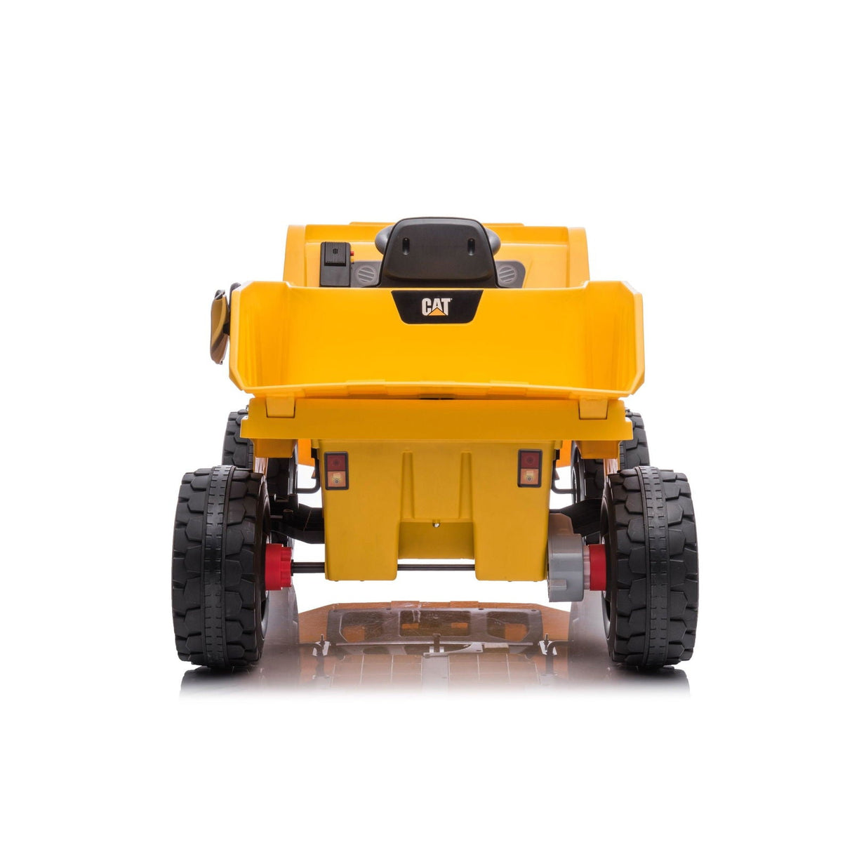 12V CAT Dump Truck Ride-On for Kids – Realistic Construction Adventure with Remote Control & Working Shovel | Ride On Kids
