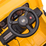 12V CAT Dump Truck Ride-On for Kids – Realistic Construction Adventure with Remote Control & Working Shovel | Ride On Kids