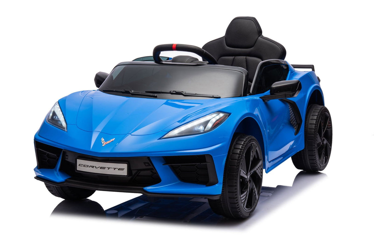 12V Chevrolet Corvette C8 Kids Ride-On Car – Luxury 1-Seater with Remote Control & LED Lights | Ride On Kids