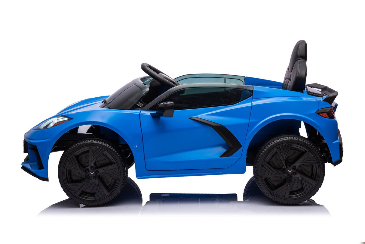 12V Chevrolet Corvette C8 Kids Ride-On Car – Luxury 1-Seater with Remote Control & LED Lights | Ride On Kids