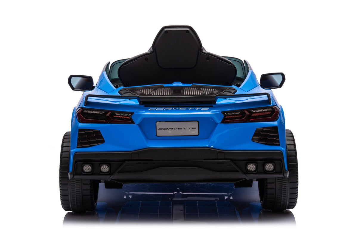 12V Chevrolet Corvette C8 Kids Ride-On Car – Luxury 1-Seater with Remote Control & LED Lights | Ride On Kids
