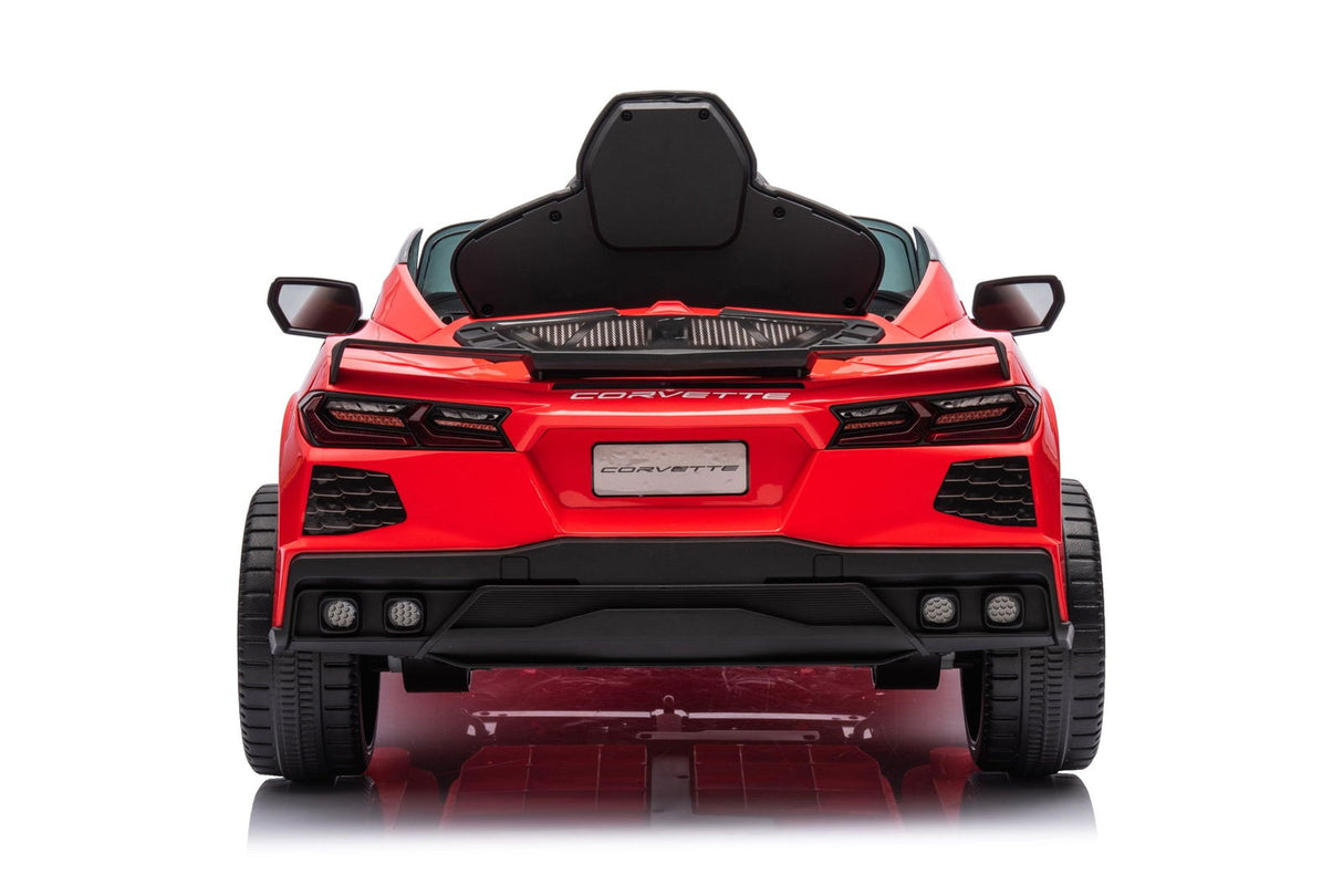 12V Chevrolet Corvette C8 Kids Ride-On Car – Luxury 1-Seater with Remote Control & LED Lights | Ride On Kids