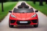 12V Chevrolet Corvette C8 Kids Ride-On Car – Luxury 1-Seater with Remote Control & LED Lights | Ride On Kids