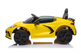 12V Chevrolet Corvette C8 Kids Ride-On Car – Luxury 1-Seater with Remote Control & LED Lights | Ride On Kids