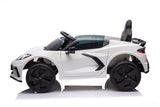 12V Chevrolet Corvette C8 Kids Ride-On Car – Luxury 1-Seater with Remote Control & LED Lights | Ride On Kids
