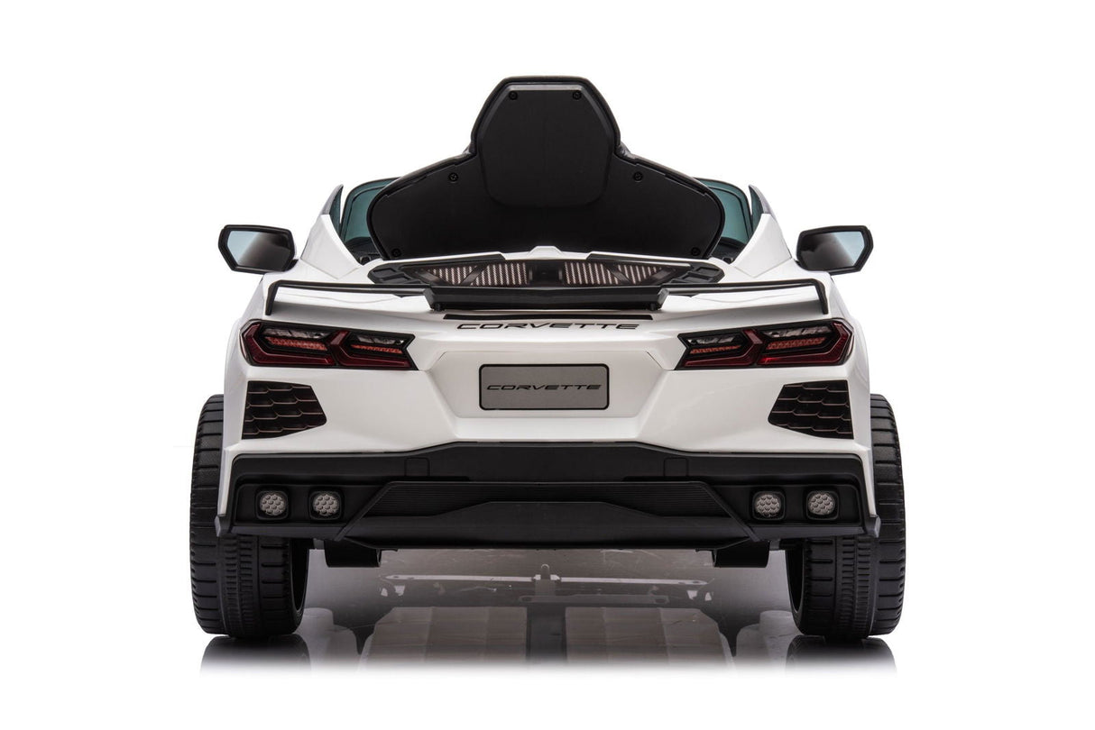 12V Chevrolet Corvette C8 Kids Ride-On Car – Luxury 1-Seater with Remote Control & LED Lights | Ride On Kids