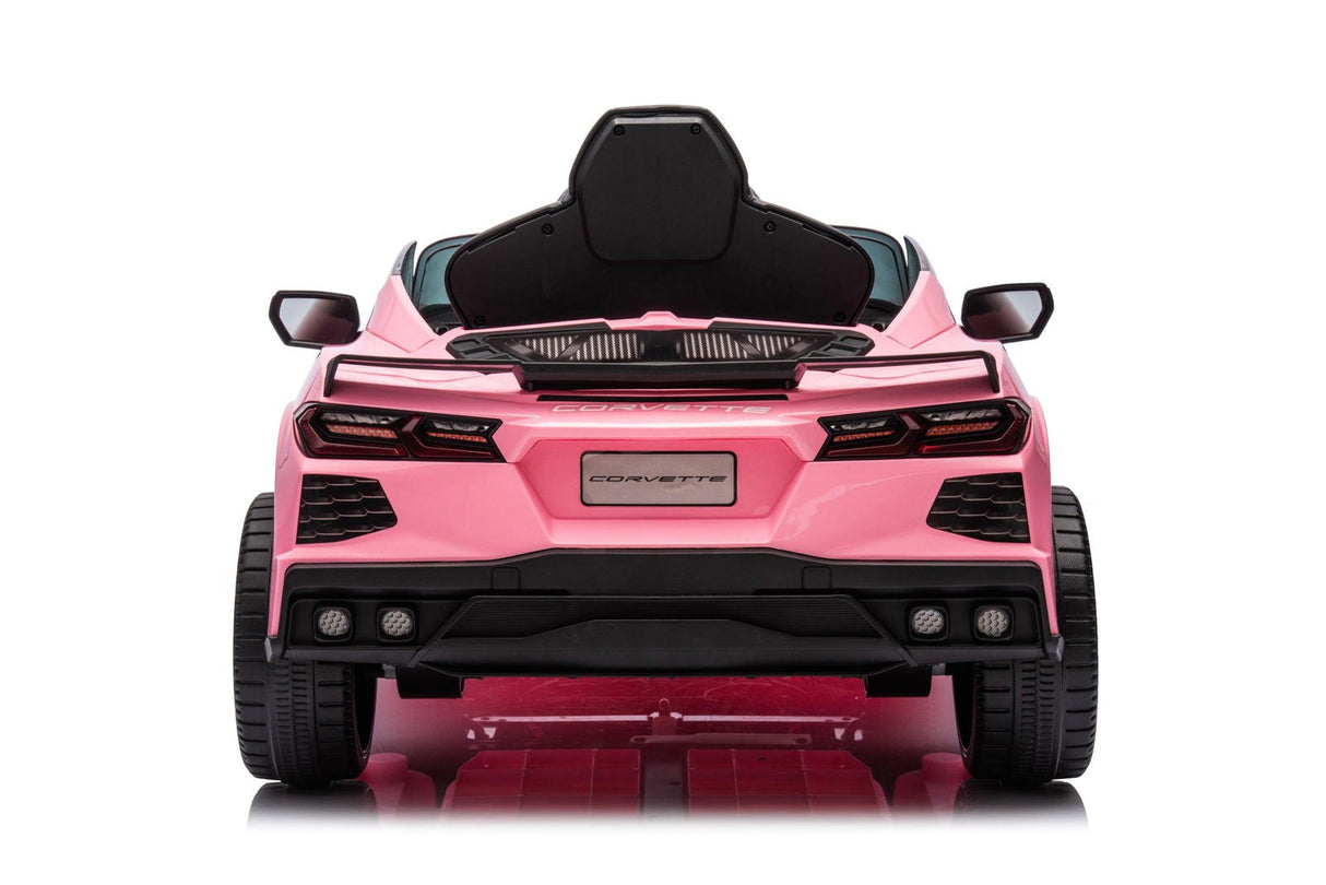 12V Chevrolet Corvette C8 Kids Ride-On Car – Luxury 1-Seater with Remote Control & LED Lights | Ride On Kids