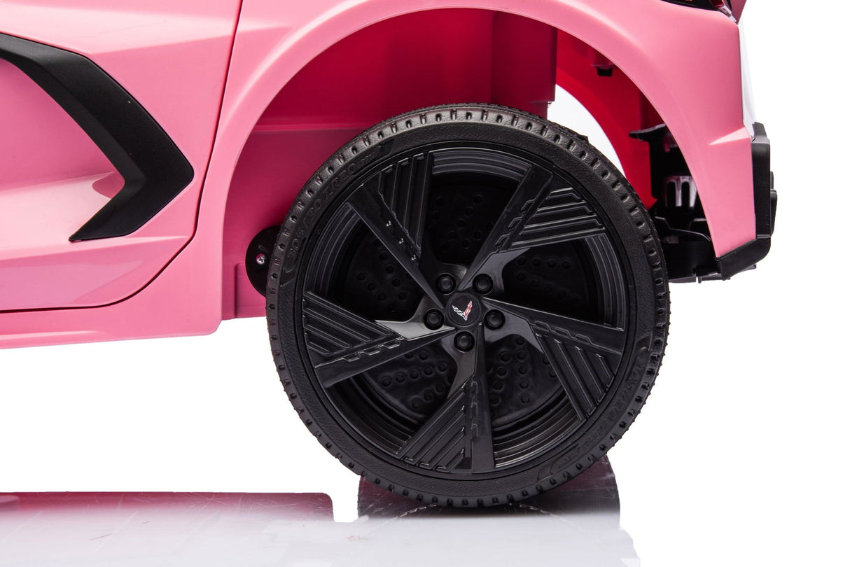 12V Chevrolet Corvette C8 Kids Ride-On Car – Luxury 1-Seater with Remote Control & LED Lights | Ride On Kids