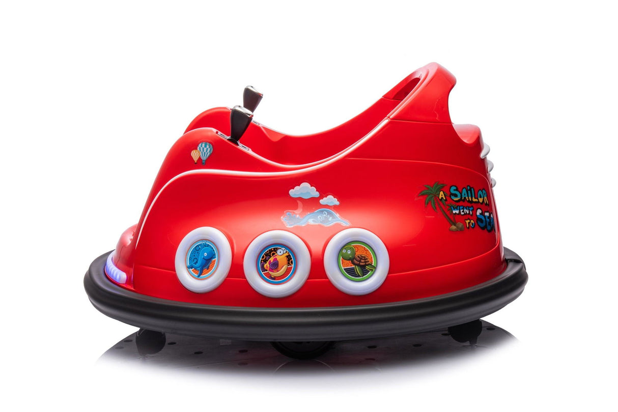 12V Bumper Car Ride-On for Kids – Fun 1-Seater with Remote Control, LED Lights & Bluetooth | Ride On Kids
