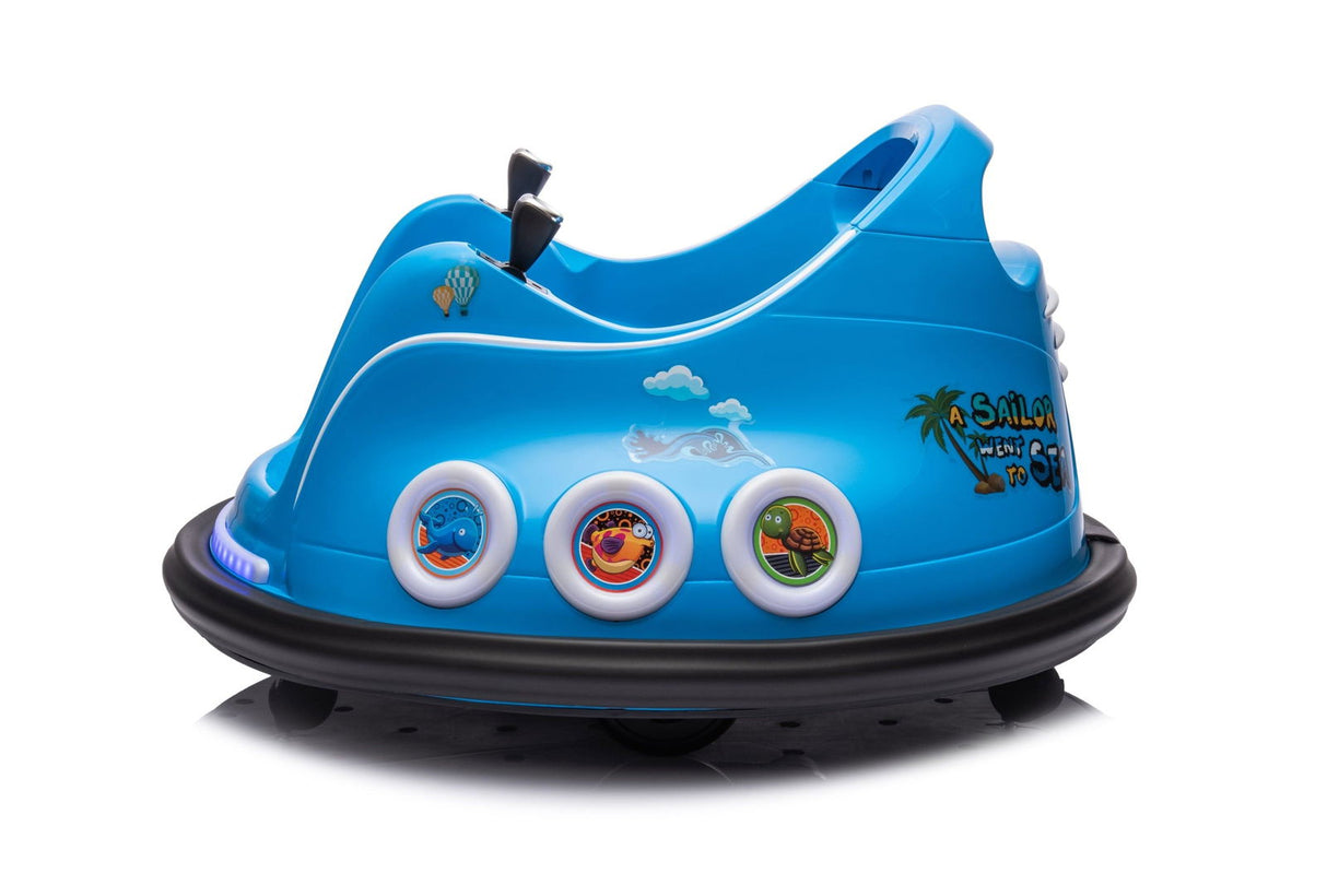 12V Bumper Car Ride-On for Kids – Fun 1-Seater with Remote Control, LED Lights & Bluetooth | Ride On Kids