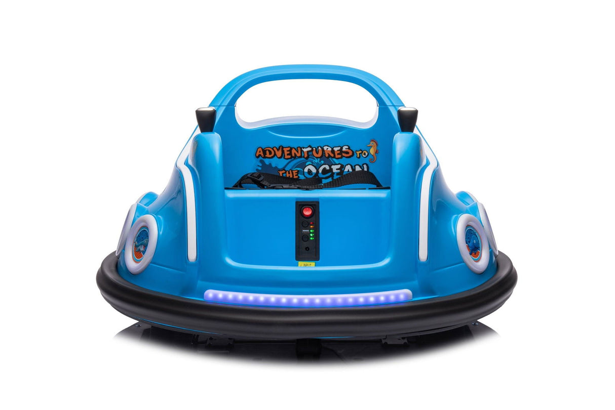 12V Bumper Car Ride-On for Kids – Fun 1-Seater with Remote Control, LED Lights & Bluetooth | Ride On Kids