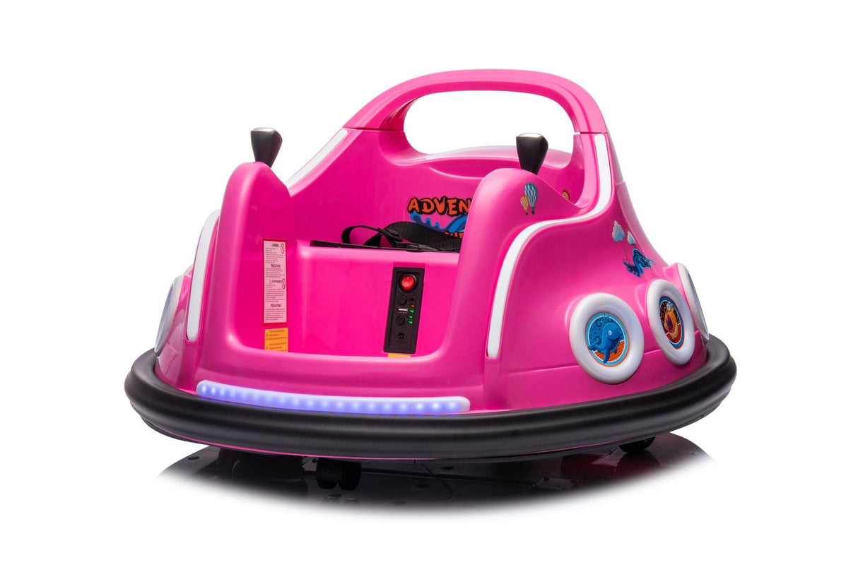 12V Bumper Car Ride-On for Kids – Fun 1-Seater with Remote Control, LED Lights & Bluetooth | Ride On Kids