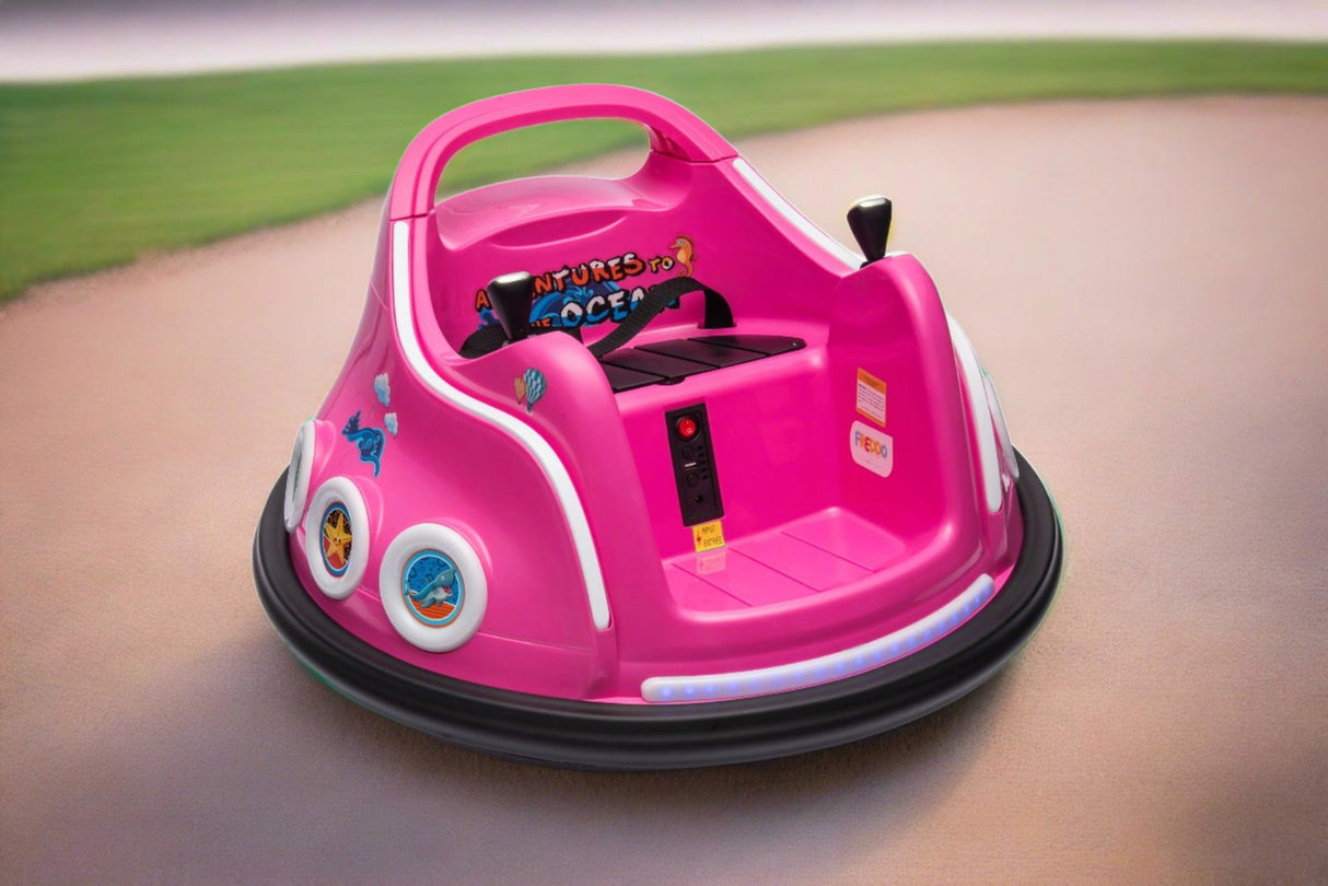 12V Bumper Car Ride-On for Kids – Fun 1-Seater with Remote Control, LED Lights & Bluetooth | Ride On Kids