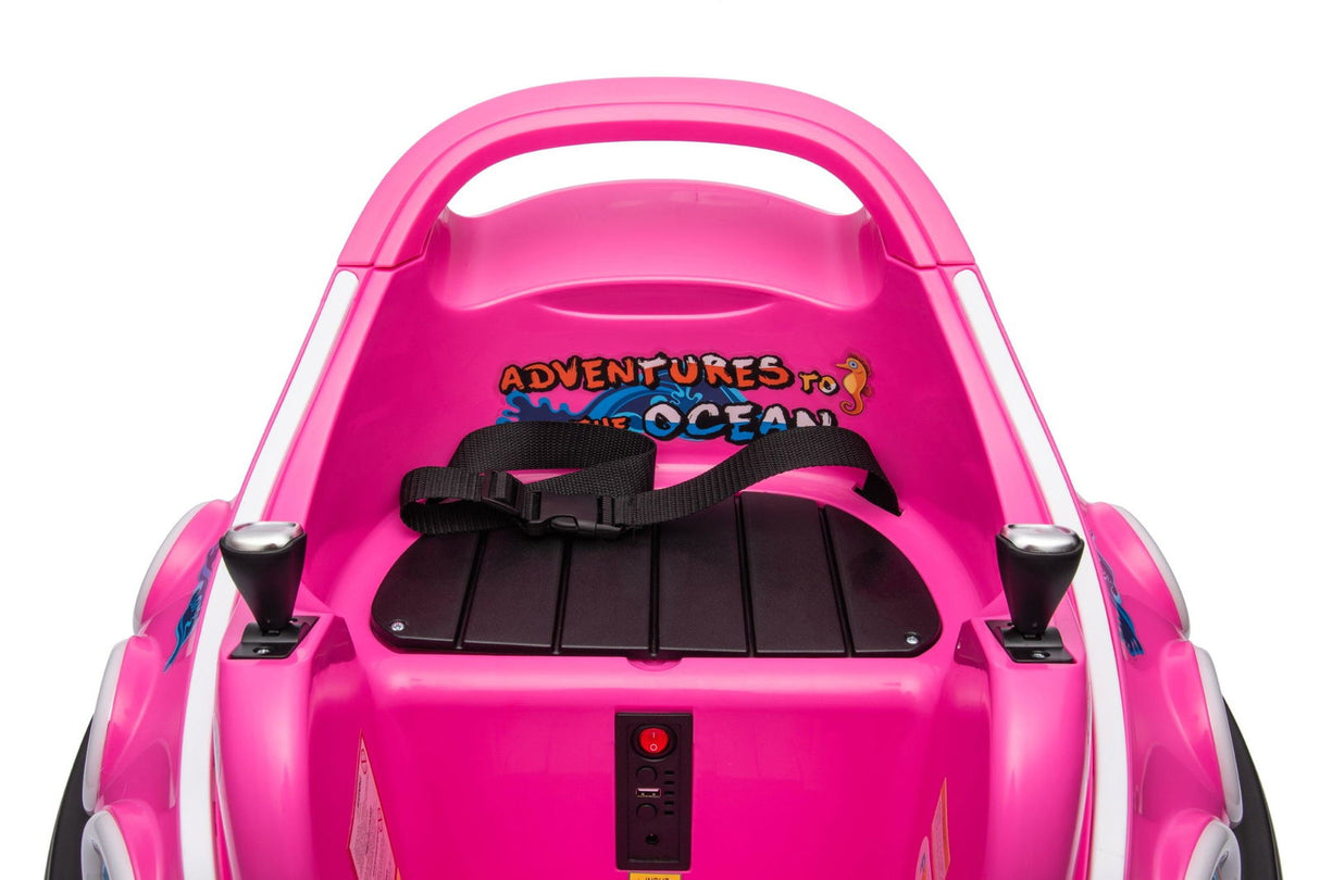 12V Bumper Car Ride-On for Kids – Fun 1-Seater with Remote Control, LED Lights & Bluetooth | Ride On Kids