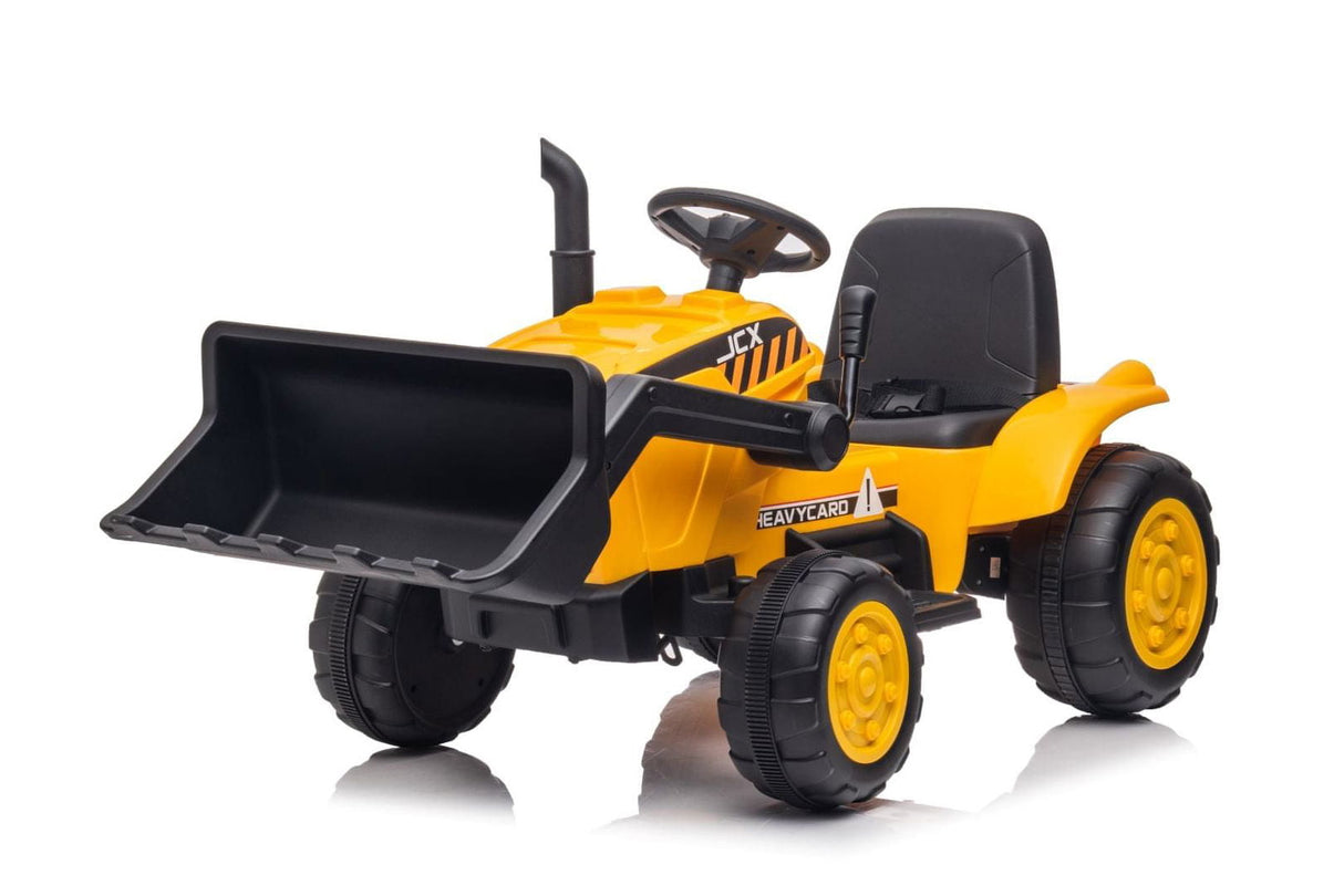 12V Kids Excavator Ride-On with Detachable Trailer – Realistic 1-Seater with Remote Control & MP3 | Ride On Kids