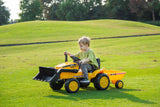12V Kids Excavator Ride-On with Detachable Trailer – Realistic 1-Seater with Remote Control & MP3 | Ride On Kids