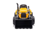 12V Kids Excavator Ride-On with Detachable Trailer – Realistic 1-Seater with Remote Control & MP3 | Ride On Kids