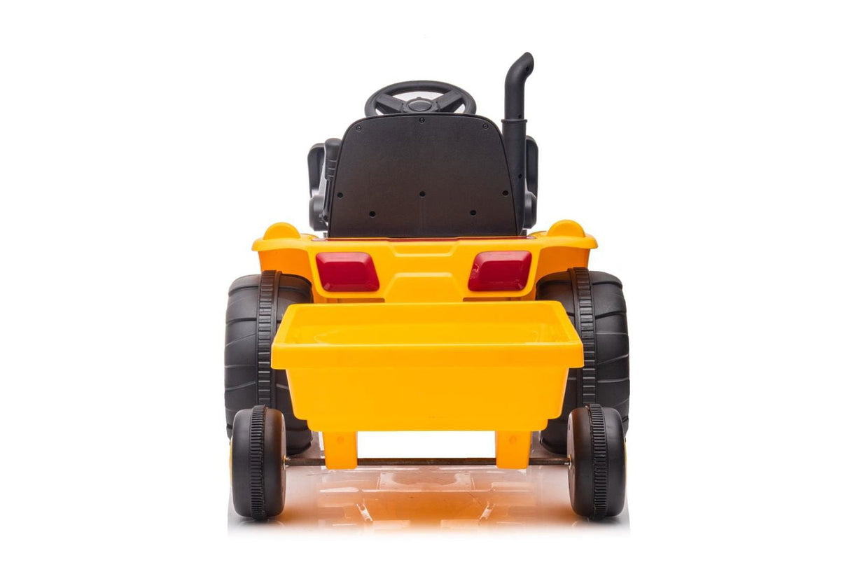 12V Kids Excavator Ride-On with Detachable Trailer – Realistic 1-Seater with Remote Control & MP3 | Ride On Kids