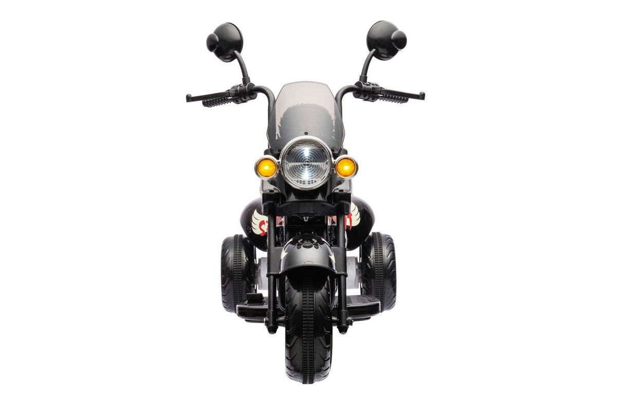 12V Kids Cruiser Motorcycle Ride-On – Iconic 1-Seater Chopper with LED Lights & Music | Ride On Kids