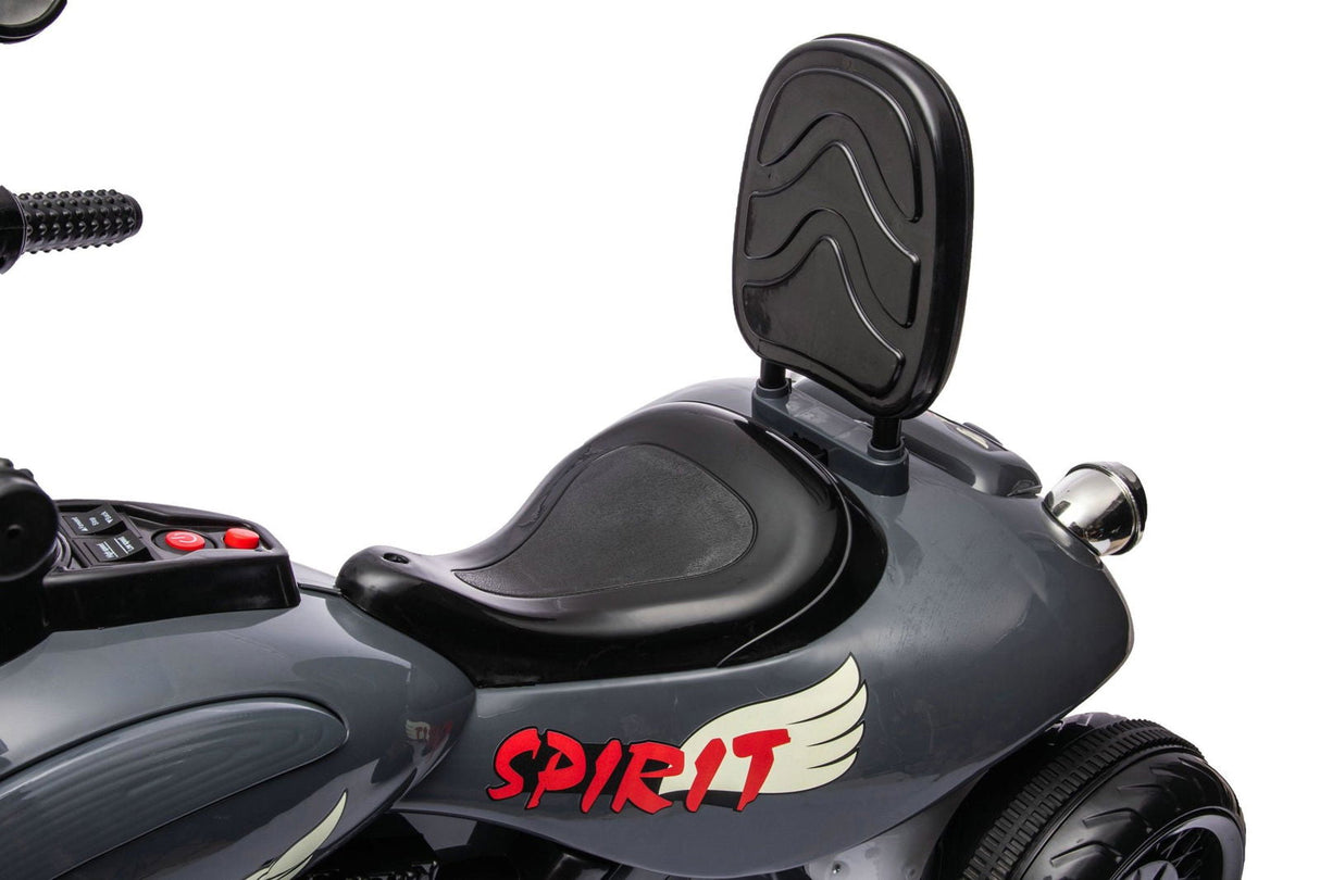 12V Kids Cruiser Motorcycle Ride-On – Iconic 1-Seater Chopper with LED Lights & Music | Ride On Kids