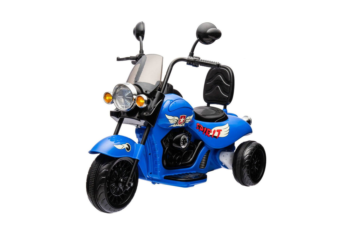 12V Kids Cruiser Motorcycle Ride-On – Iconic 1-Seater Chopper with LED Lights & Music | Ride On Kids