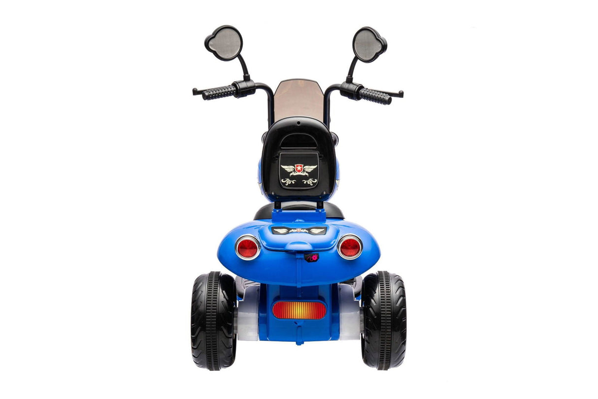 12V Kids Cruiser Motorcycle Ride-On – Iconic 1-Seater Chopper with LED Lights & Music | Ride On Kids