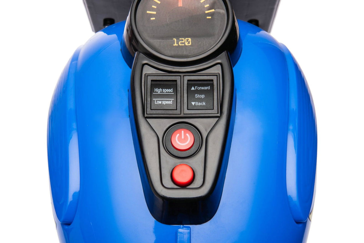 12V Kids Cruiser Motorcycle Ride-On – Iconic 1-Seater Chopper with LED Lights & Music | Ride On Kids