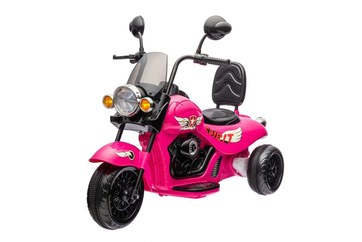 12V Kids Cruiser Motorcycle Ride-On – Iconic 1-Seater Chopper with LED Lights & Music | Ride On Kids