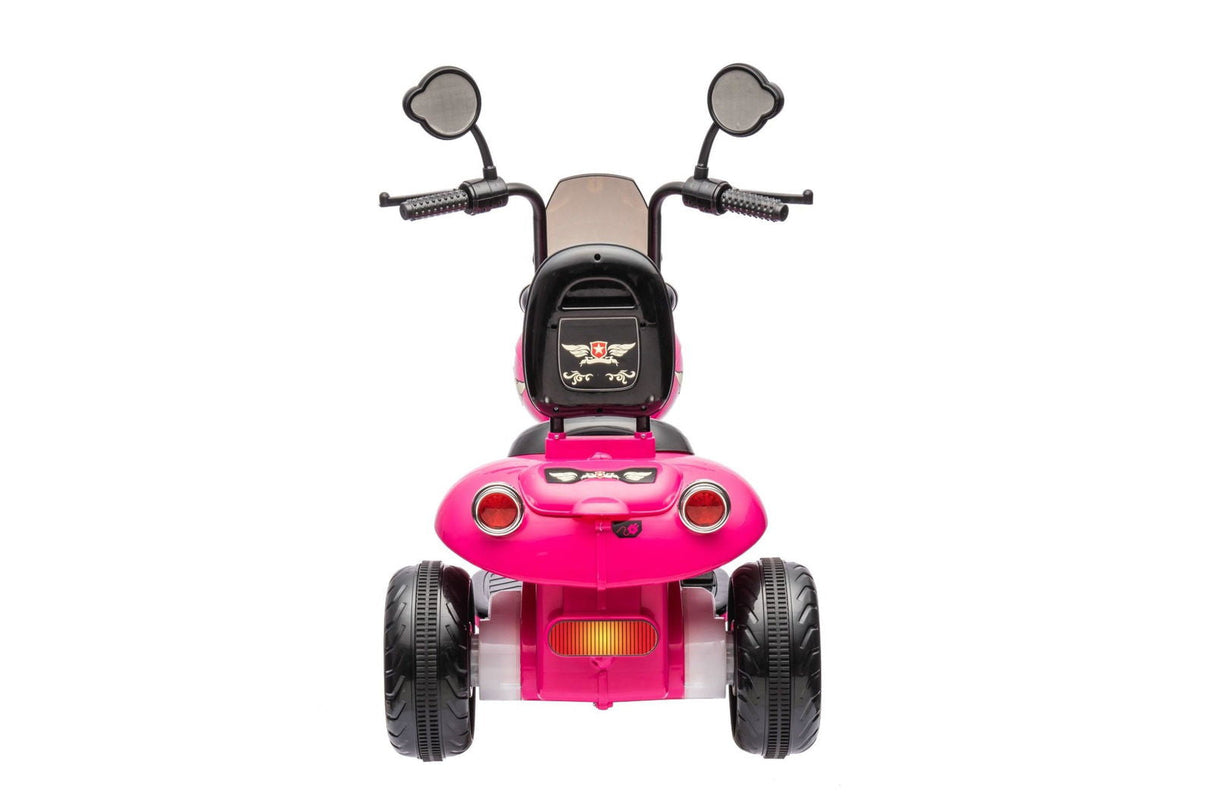 12V Kids Cruiser Motorcycle Ride-On – Iconic 1-Seater Chopper with LED Lights & Music | Ride On Kids