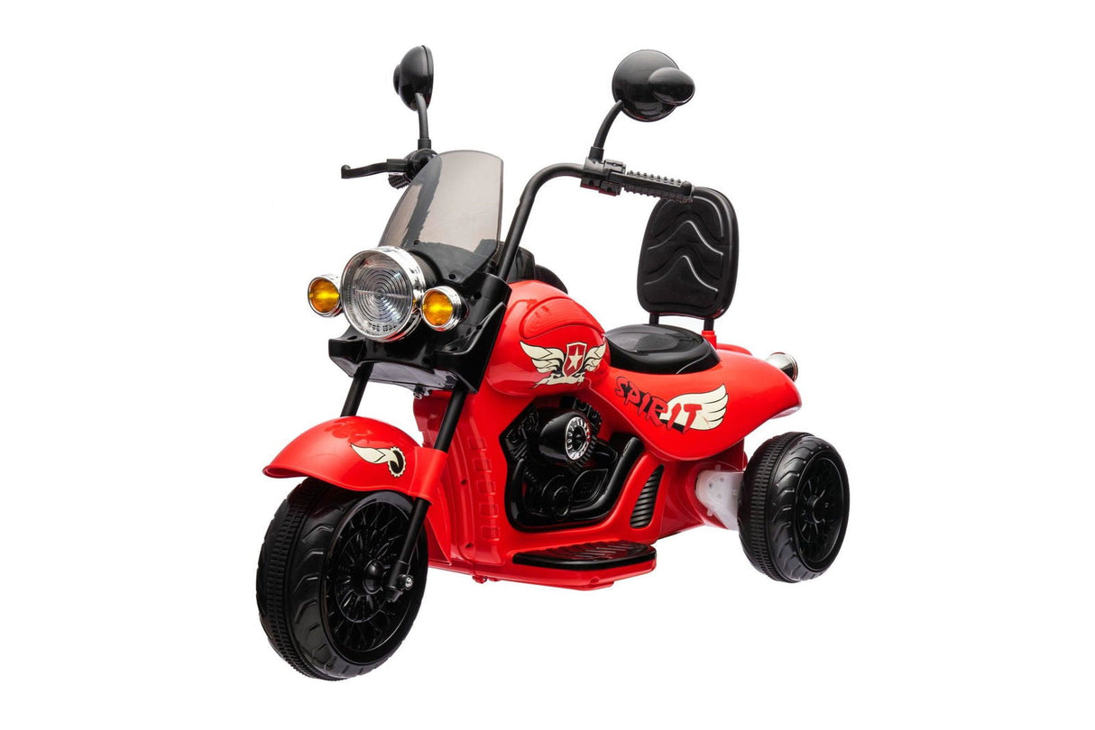 12V Kids Cruiser Motorcycle Ride-On – Iconic 1-Seater Chopper with LED Lights & Music | Ride On Kids