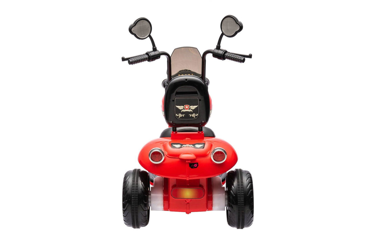 12V Kids Cruiser Motorcycle Ride-On – Iconic 1-Seater Chopper with LED Lights & Music | Ride On Kids