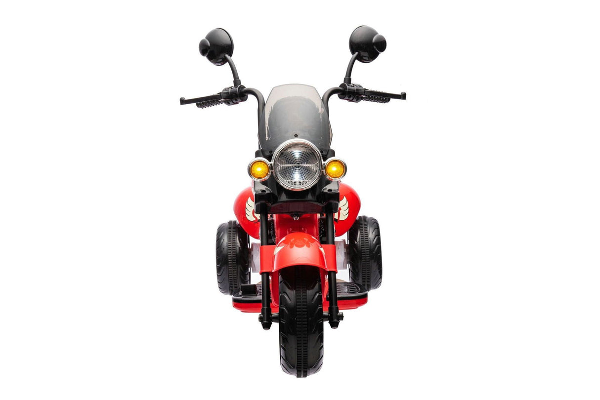 12V Kids Cruiser Motorcycle Ride-On – Iconic 1-Seater Chopper with LED Lights & Music | Ride On Kids