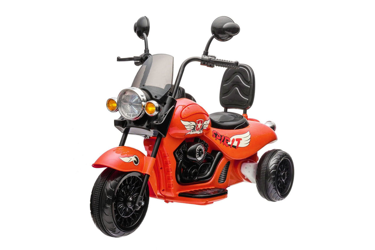 12V Kids Cruiser Motorcycle Ride-On – Iconic 1-Seater Chopper with LED Lights & Music | Ride On Kids