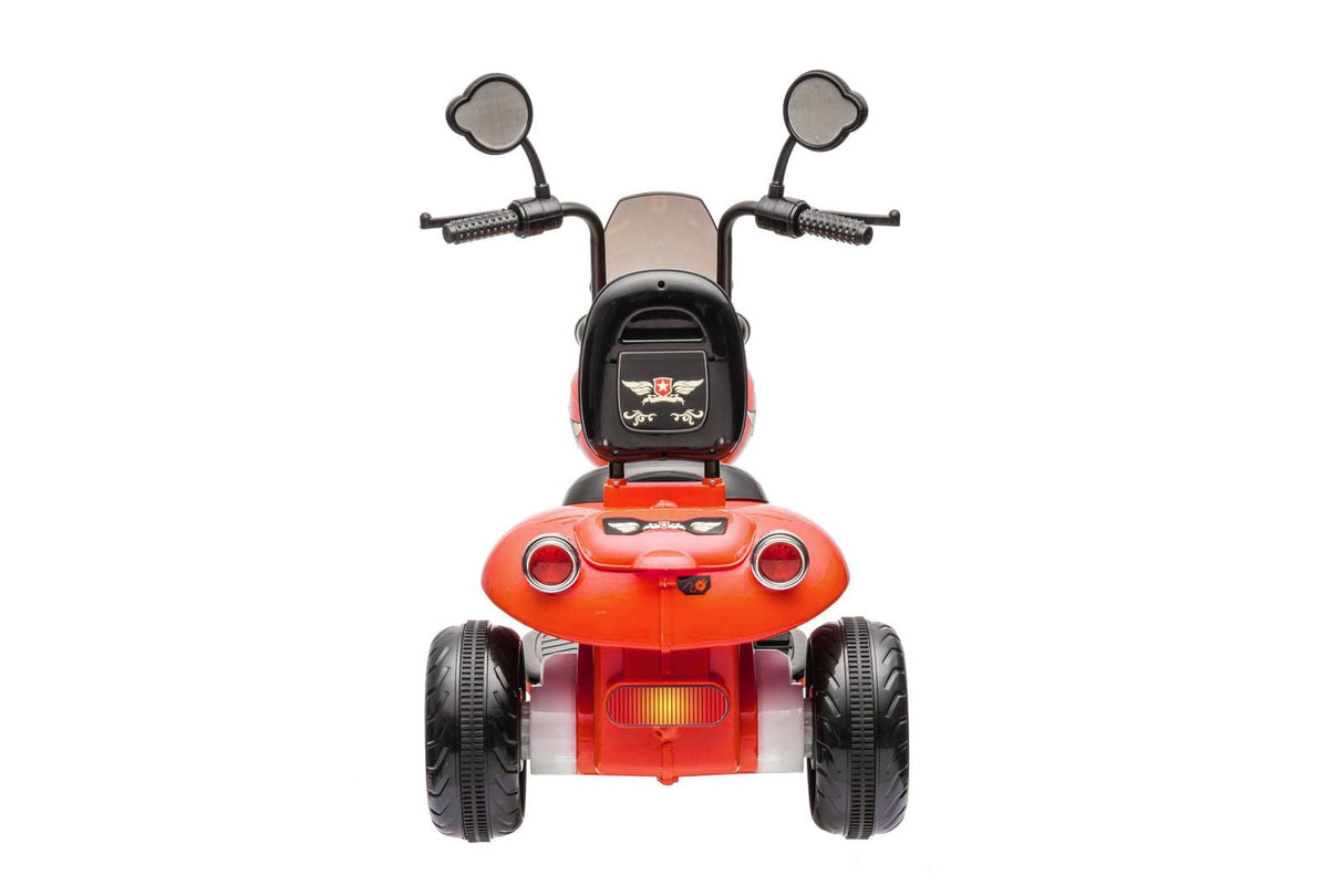 12V Kids Cruiser Motorcycle Ride-On – Iconic 1-Seater Chopper with LED Lights & Music | Ride On Kids
