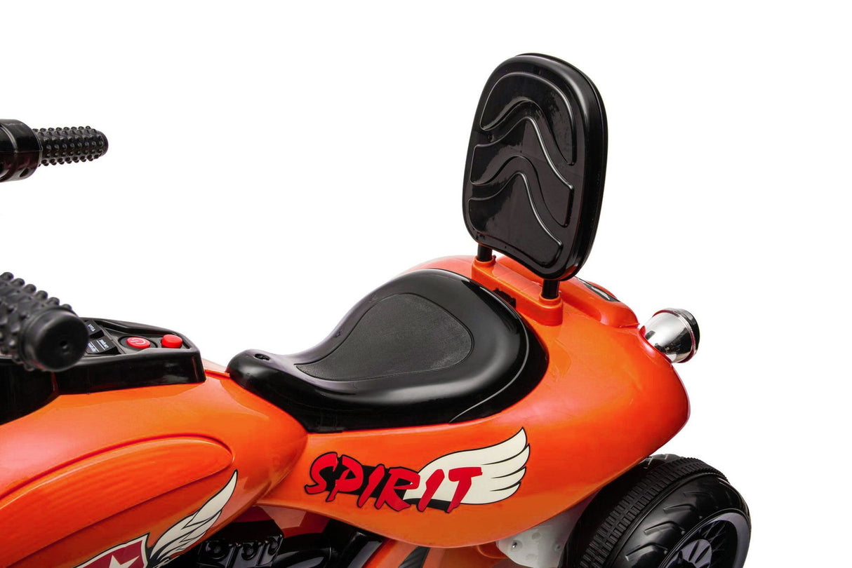 12V Kids Cruiser Motorcycle Ride-On – Iconic 1-Seater Chopper with LED Lights & Music | Ride On Kids
