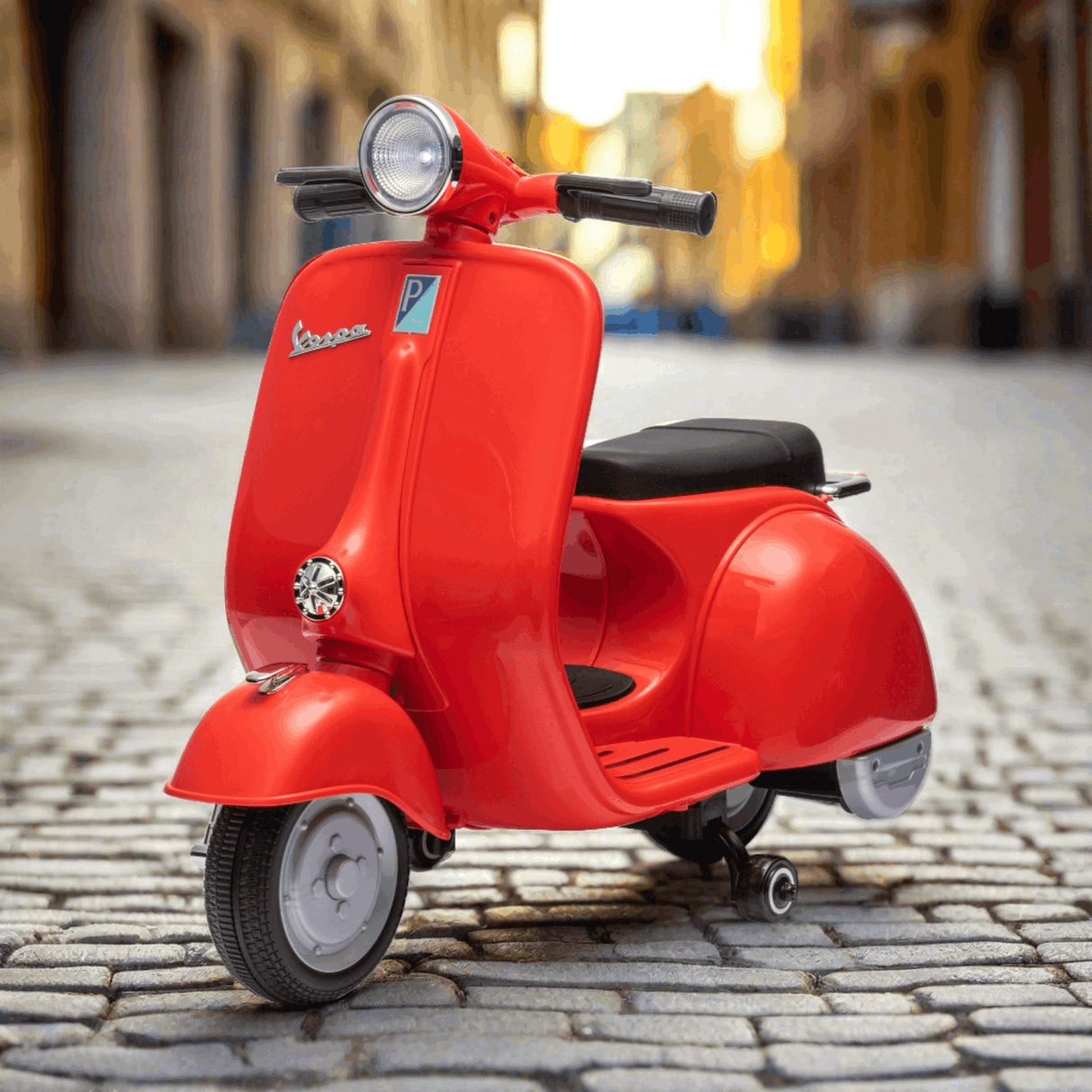 12V Vespa Electric Scooter Ride-On for Kids – Stylish 1-Seater with LED Lights & Music | Ride On Kids