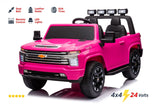 24V 4x4 Chevrolet Silverado 2-Seater Ride-On Truck – Powerful Off-Road Adventure with Remote Control | Ride On Kids