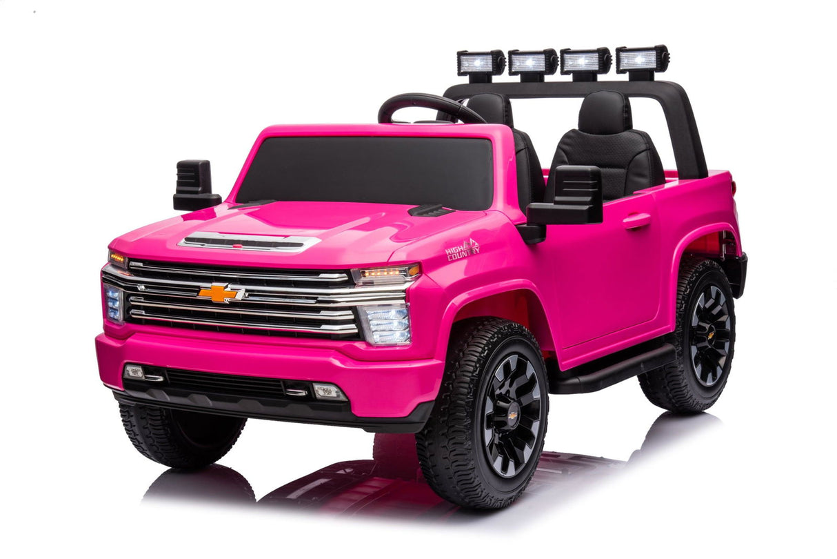 24V 4x4 Chevrolet Silverado 2-Seater Ride-On Truck – Powerful Off-Road Adventure with Remote Control | Ride On Kids