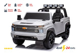 24V 4x4 Chevrolet Silverado 2-Seater Ride-On Truck – Powerful Off-Road Adventure with Remote Control | Ride On Kids