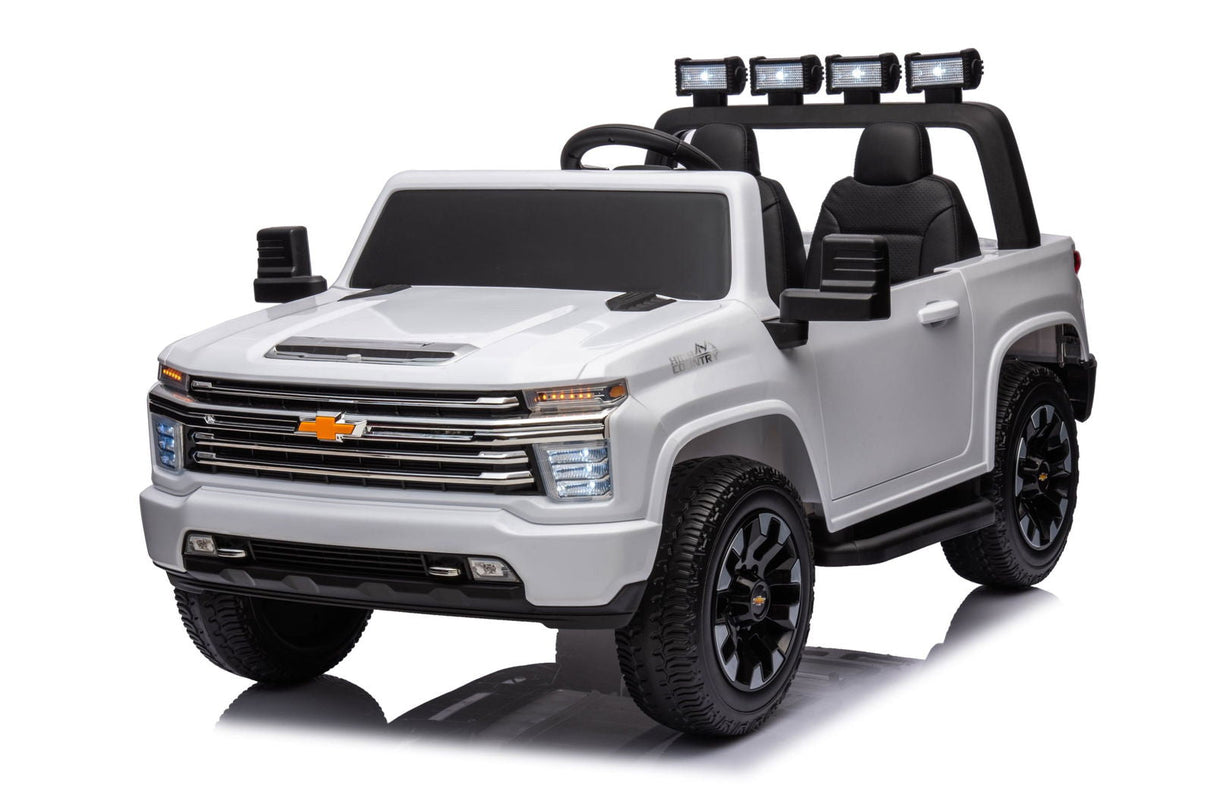 24V 4x4 Chevrolet Silverado 2-Seater Ride-On Truck – Powerful Off-Road Adventure with Remote Control | Ride On Kids