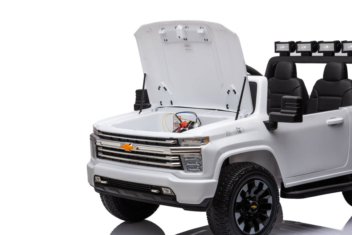 24V 4x4 Chevrolet Silverado 2-Seater Ride-On Truck – Powerful Off-Road Adventure with Remote Control | Ride On Kids