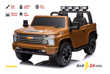24V 4x4 Chevrolet Silverado 2-Seater Ride-On Truck – Powerful Off-Road Adventure with Remote Control | Ride On Kids