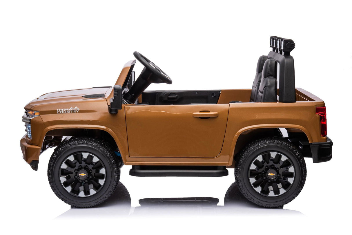 24V 4x4 Chevrolet Silverado 2-Seater Ride-On Truck – Powerful Off-Road Adventure with Remote Control | Ride On Kids