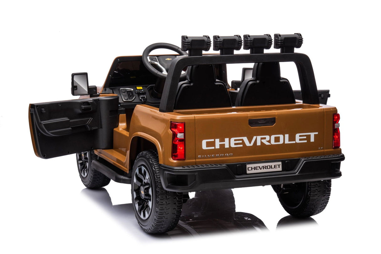 24V 4x4 Chevrolet Silverado 2-Seater Ride-On Truck – Powerful Off-Road Adventure with Remote Control | Ride On Kids